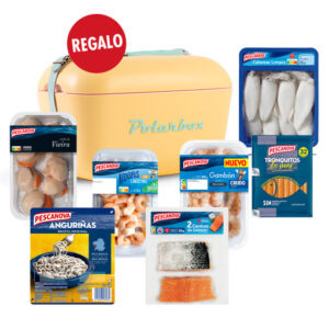 Pack 7 productos de marisco y pescado ¡Polarbox de regalo!