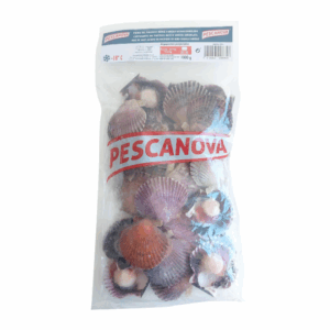 Vieira del Pacífico media concha 1kg